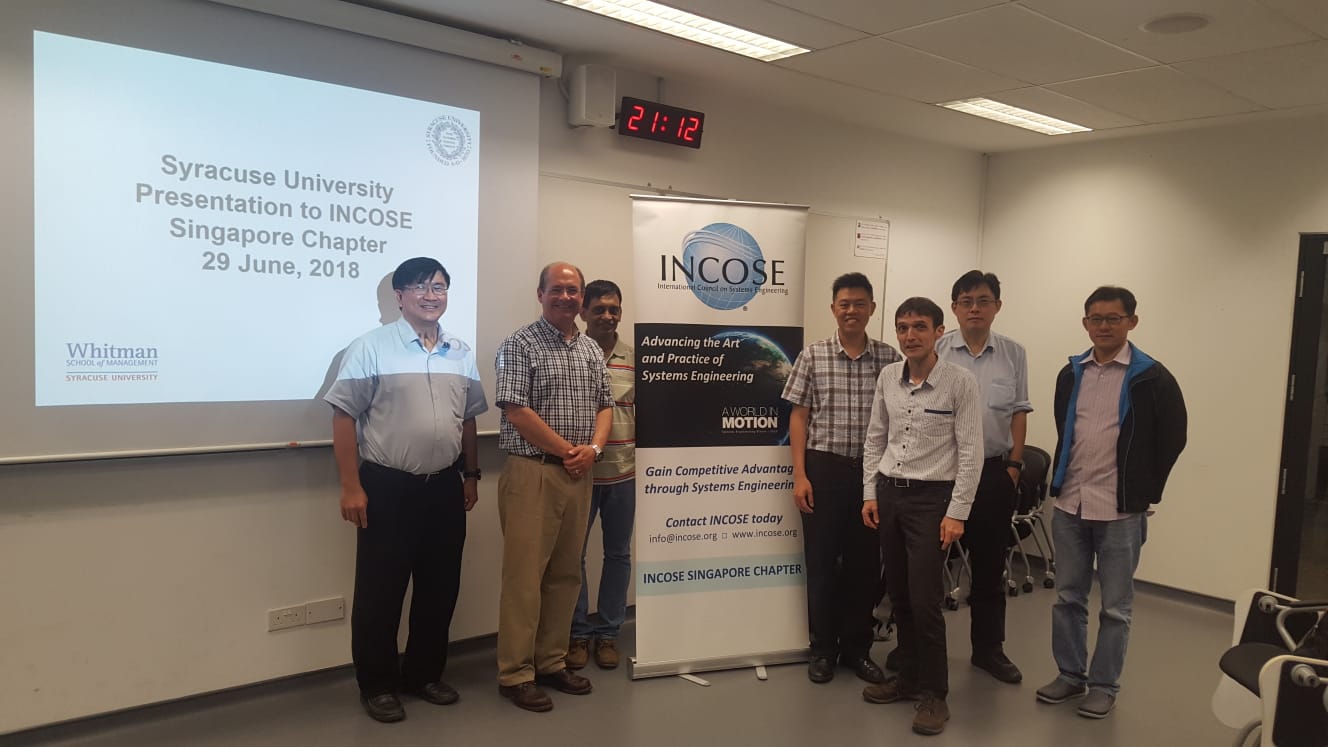 Group photo after presentation